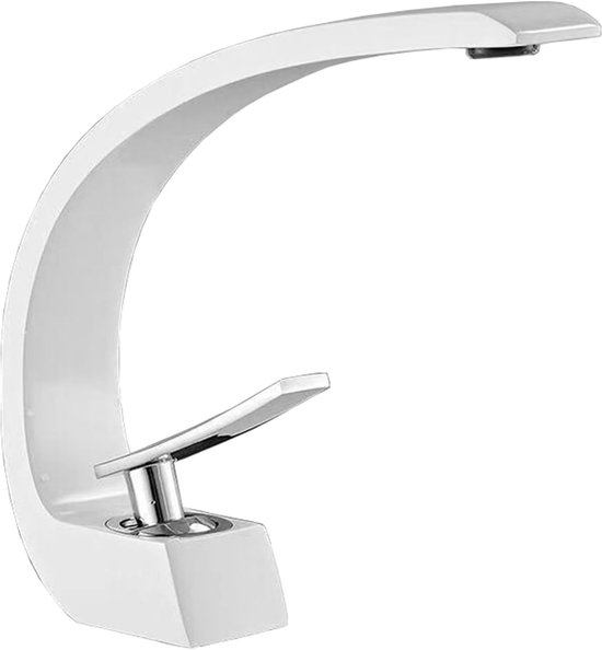 Waschtischarmatur Chrom Modern Für Badezimmer Weiß