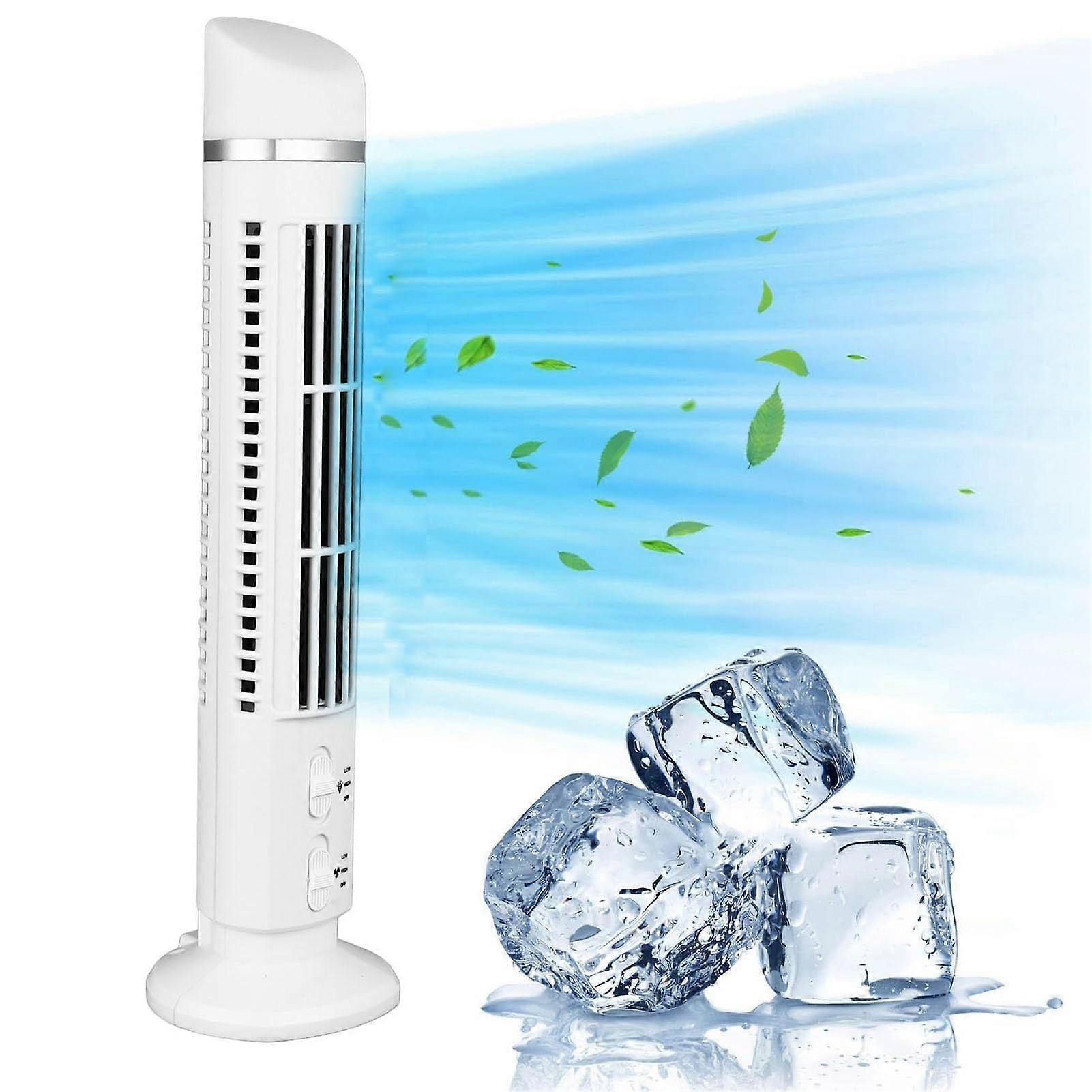 Ventilateur Tour Sans Pales Avec Oscillation À 90°, Refroidissement Silencieux De 34 Db Pour La Chambre Et La Maison (blanc)
