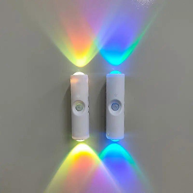 Bewegungsmelder-nachtlicht, Wiederaufladbare Led-wandleuchte Mit Dimmfunktion, Automatischer Ein-/ausschaltfunktion, Magnetischer Befestigung, Modernes Weißes Licht Für Schlafzimmer, Flur Und Treppe