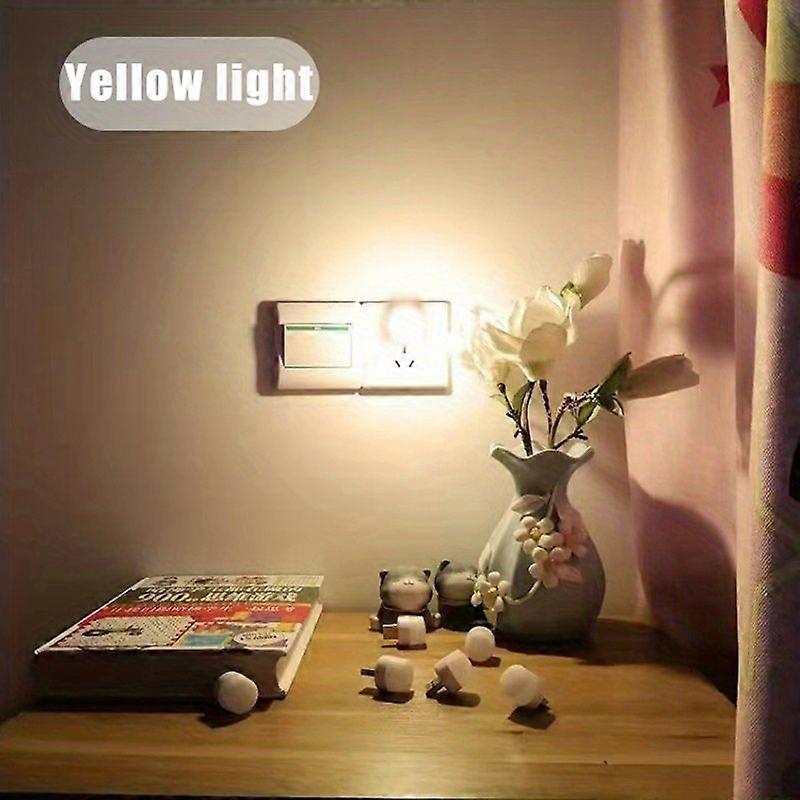 Mini-usb-pilz-nachtlicht, Tragbare Plug-and-play-ambientelampe Mit Automatischem Farbwechsel, 6 Farben Für Die Weihnachtliche Dekoration Am Bett.