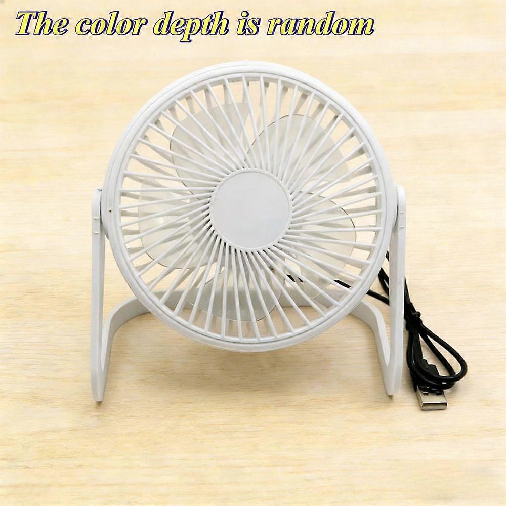 Tragbarer Mini-tischventilator, 5-zoll-usb-tischventilator Für Büro, Zuhause Und Camping, Kompakter Tischventilator Mit Ständer