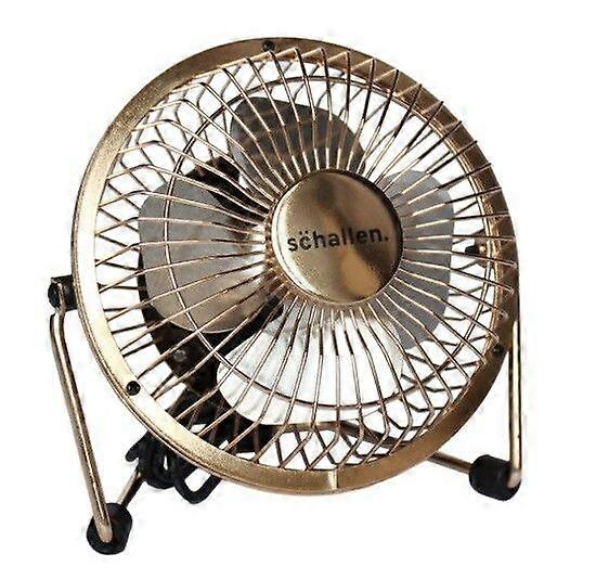 Mini-usb-tischventilator (10 Cm), Leiser, Tragbarer Ventilator Mit Verstellbarem Kopf, Usb-betrieben Für Computer, Laptop, Büro Und Zuhause