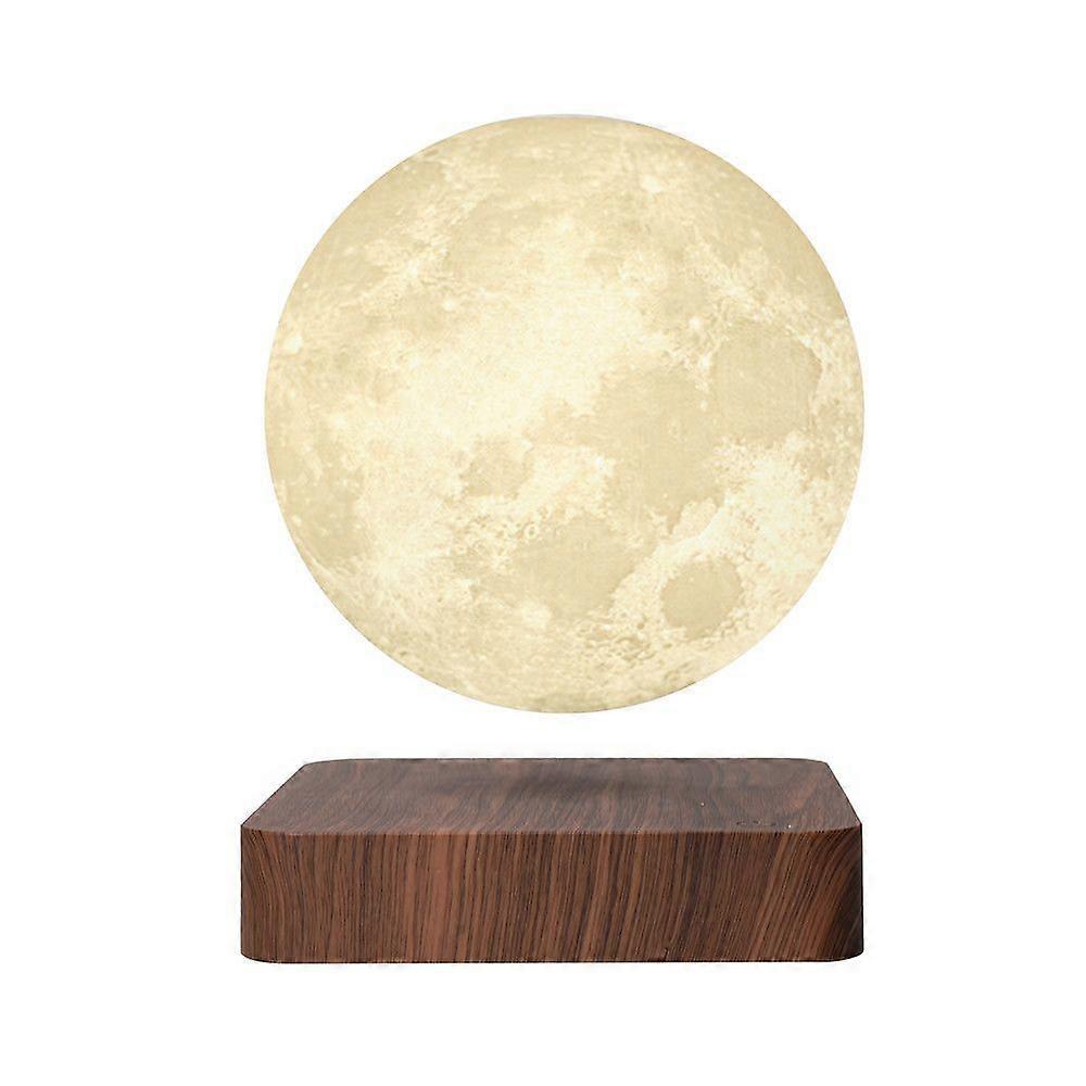 Magnetisch Schwebende Mondlampe, Drehbares Led-nachtlicht Mit Touch-funktion Und Mondkrater-textur, Usb-betriebene Tischdekoration
