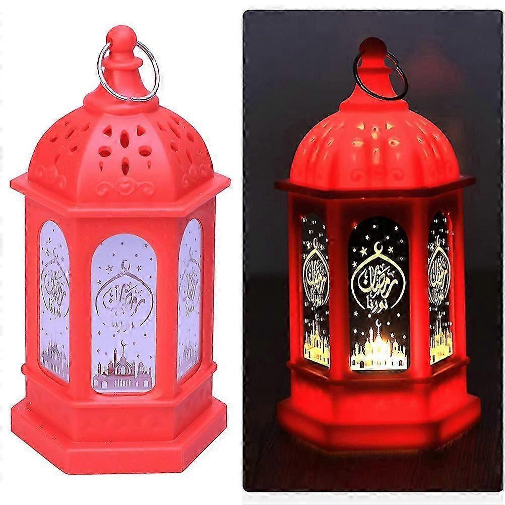 Led-nachtlicht Zum Ramadan-laternenfest, Elektronische Tischlampe, Eid Mubarak-nachtlicht Für Die Heimdekoration (stil 2)