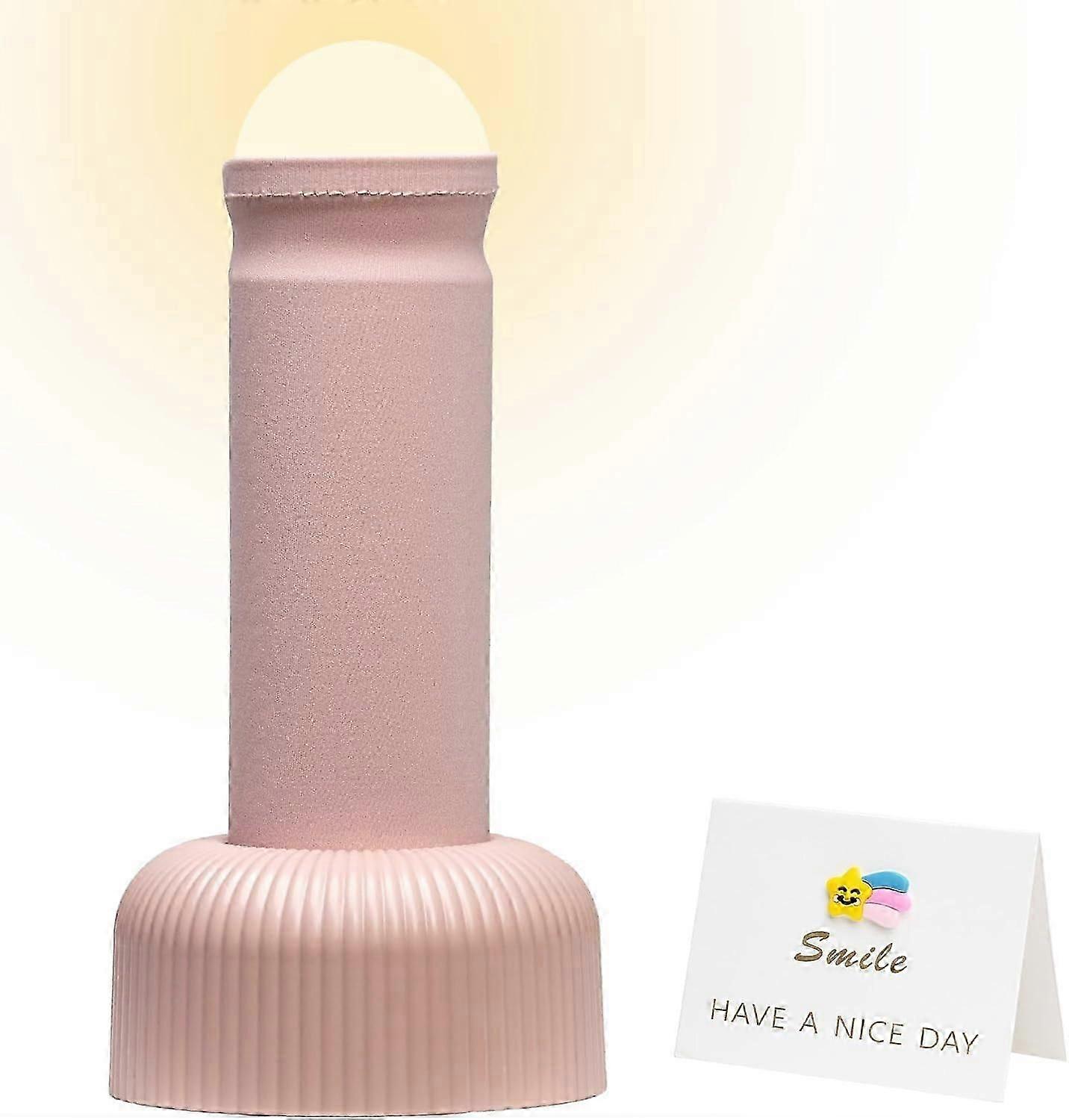 Lustiges Nachtlicht, Scherzgeschenk Für Erwachsene, Wiederaufladbare, Kreative Led-säulenlampe, Nachttischlampe, Ausgefallenes Nachtlicht, Geburtstagsgeschenk (pink)