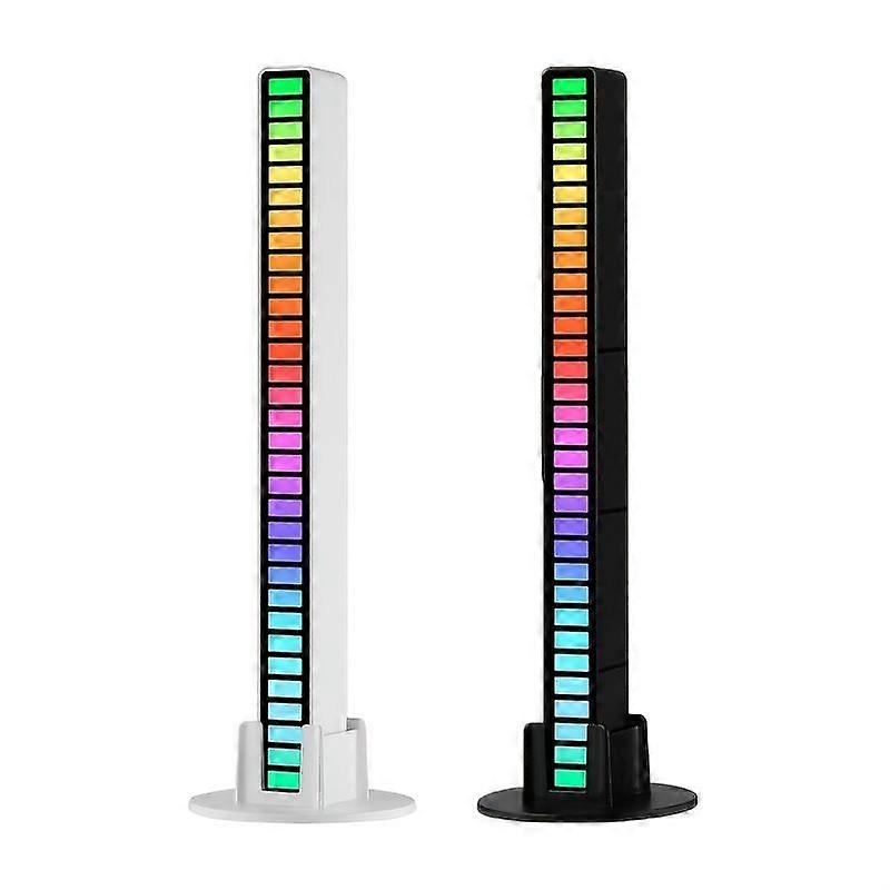 2er-pack Led-lichtleisten Mit Musikrhythmus, Soundaktivierte, Farbwechselnde Tischbeleuchtung Für Weihnachtsfeiern Und Spielzimmer