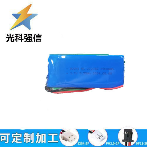 1500mah Polymer-akku 772760 Schönheitsgerät, Smartwatch, Rasierer, Spracherkennung, Augenverfolgung, 3,7v Batteriezelle.