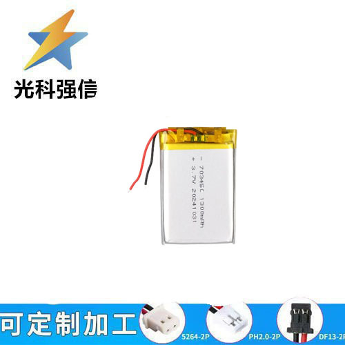 703450 Polymer-lithium-akku 3,7 V 1300 Mah Hochleistungs-handwärmer-smart-lock-lithium-akkuzelle