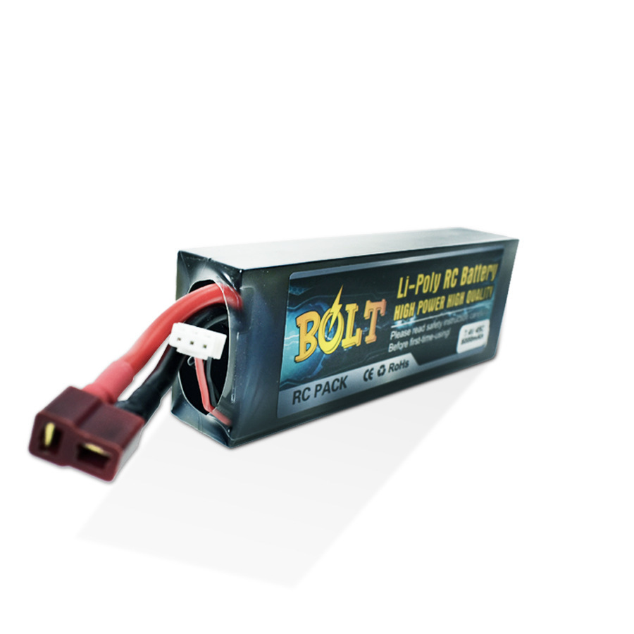 Bolt 5000mah 7,4v 45c Modellflugzeugakku, Lithium-akku Für Ferngesteuerte Autos/flugzeuge, Große Kapazität