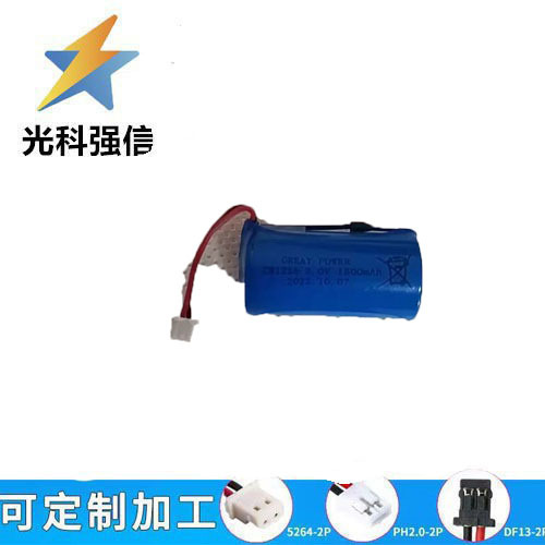 Cr123a 1500 Mah Intelligenter Wasserzähler, Gaszähler, Durchflussmesser, Positionierer, Nr. 2 3,0 V Lithium-batteriepack