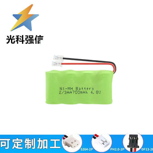 Nagelneue 4,8v 2/3aa 700mah Ni-mh-akkus, Universalanschluss Für Platinen Und Spielzeug.