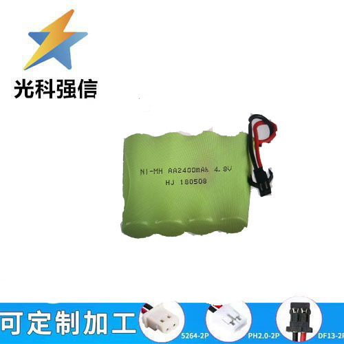 Toy Bt Robuste Taschenlampenbatterie, Ersatzbatterie Aa 2400mah Große Kapazität 4,8v 7,2v Wiederaufladbar Jst
