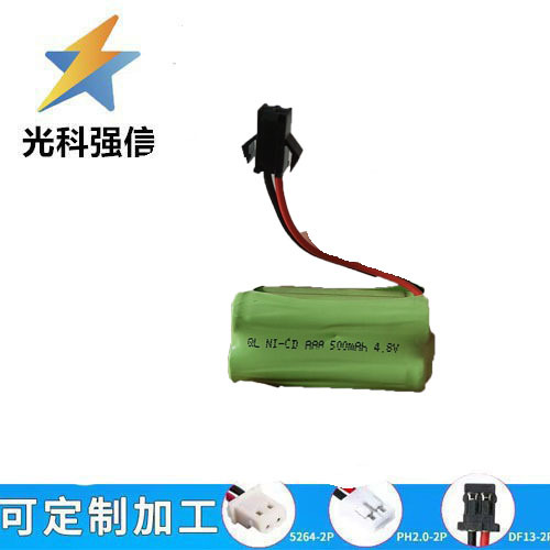 Wiederaufladbare Aaa-batterien Für Spielzeugautos Mit Kabel, Transformationsmodelle, Gittermuster, 4,8 V 500 Mah Nimh, 2/3 Aaa-stecker, Sm.