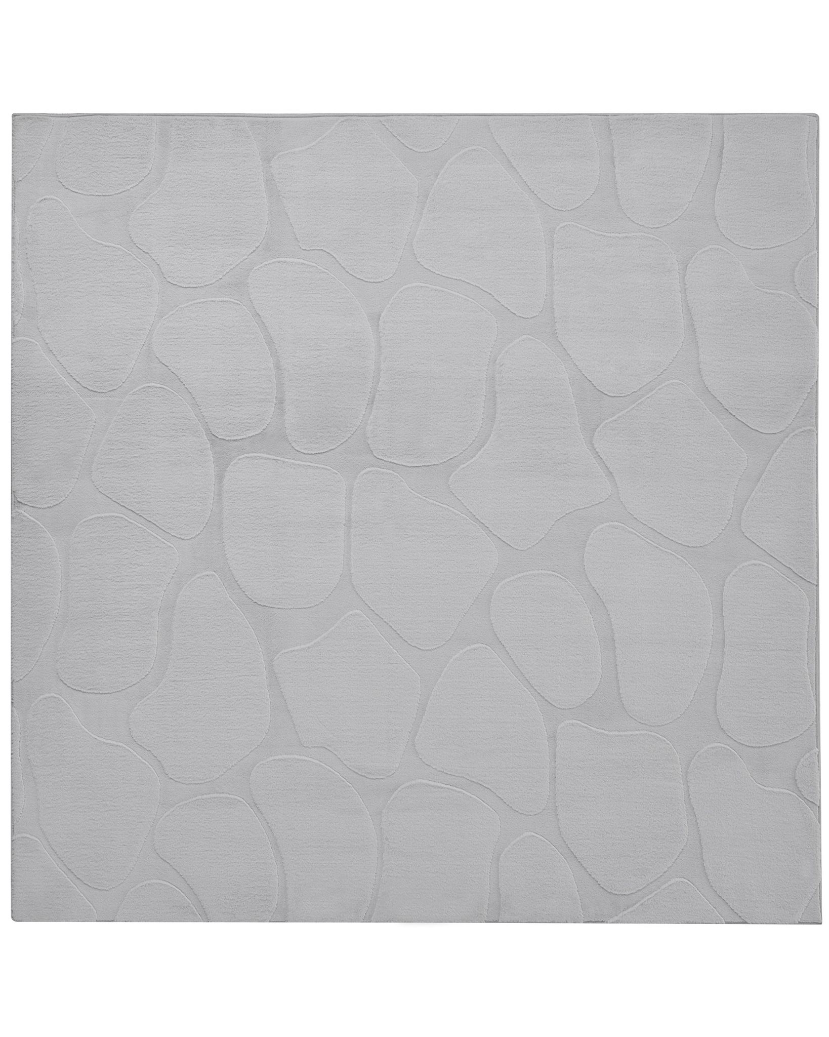 Teppich Kawi Hellgrau 160 X 160 Cm