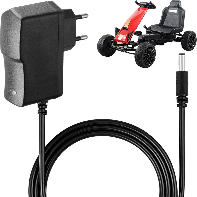 2 Stück 12v Kinder-elektroauto-ladegerät, 12v 1a Universal-akkuladegerät Für Kinder-elektrofahrzeuge, Motorräder, Suvs, Atvs, Autos Und Elektrofahrzeuge, 1000m