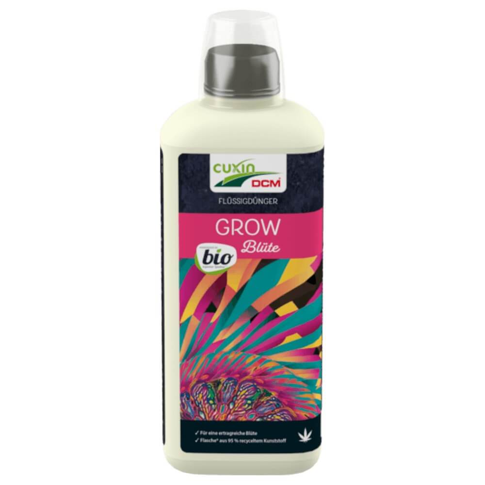 Cuxin Flüssigdünger Grow Blüte Bio 800 Ml Pflanzendünger