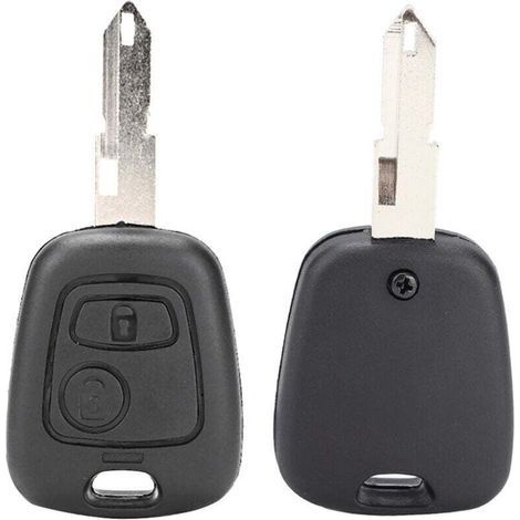 Jeffergarden 2-tasten-autoschlüsselgehäuse, Ersatzteil Passend Für Peugeot 206, 306, 307