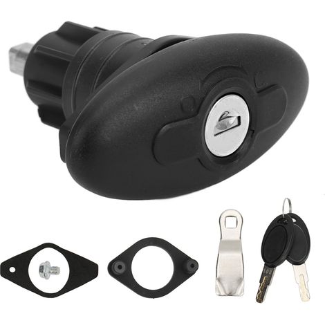 – 30-mm-kabinetürschloss Für Wohnmobile – Zinklegierung Und Nylon – Türstärke 1–35 Mm – Einfacher Entriegelungsmechanismus