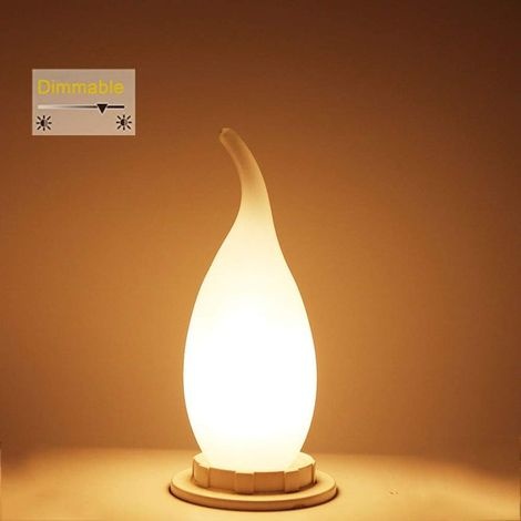 E14 Led-filamentlampe – 10er-pack – 4 W Entspricht 40 W – 2700 K Warmweiß – 400 Lm – 360° Abstrahlwinkel –