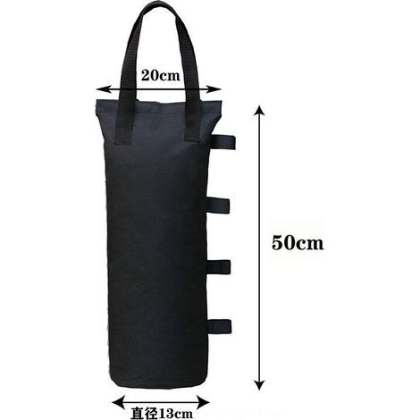 Sandgewichtssäcke Für Faltzelte Und Pavillons, Schwarz, 12 Stück/set, Sandgewichtssack (schwarzer Sandsack)