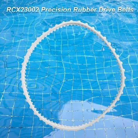 2er-pack Rcx23002 Aquavac Tiger Shark-gurte Für Hayward Aquavac Tiger Shark Und Shakvac Poolabdeckung (75 Cm Schienenlänge) – Gross