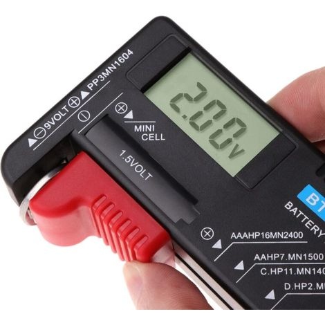 Bt168d Lcd-digitalbatteriekapazitätstester, Für 9v- Und 1,5v-batterien