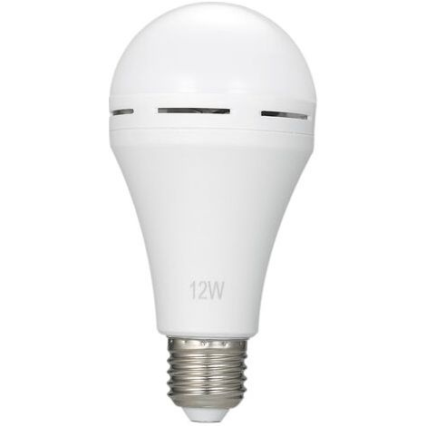 1 Stück Multifunktionale, Wiederaufladbare Led-notlampe, 12 W (entspricht 60 W), 6000 K, Hängelampe Für Den Außenbereich, Ideal Für Stromausfälle, Camping, Gartenpartys – E26/e27, Ac 100–240 V