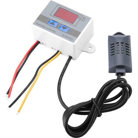 – Digitaler Feuchtigkeitsregler Xh-w3005 – Messbereich 0–99 % Rf – Genauigkeit 0,1 % – Stromversorgung 12 V/24 V/220 V – Direktausgang