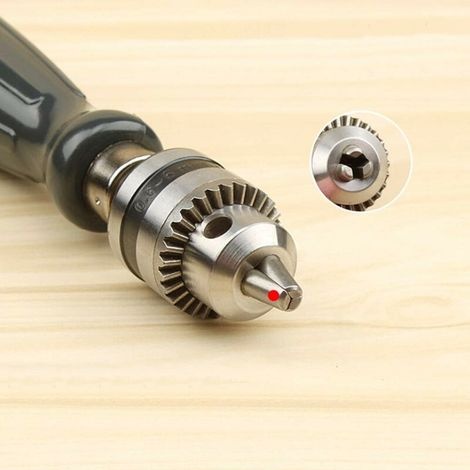 Großer Schraubenschlüssel-handbohrer Mit 5 Handbohrern – Spannbereich Von 0,6 Bis 6 Mm – Heimwerkerwerkzeug