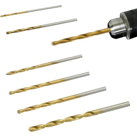 60-teiliges Set Aus Spiralbohrern, Mikrobohrern, Hss-metallbohrern Und Titanbohrern