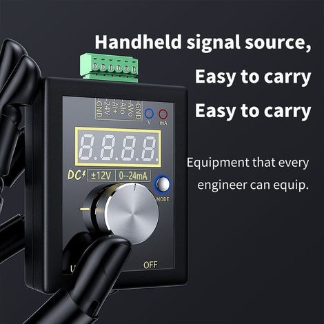 Sg-002 Tragbarer Gleichspannungsgenerator Für Niedrige Ströme 0-10 V 0-22 Ma Spannungs- Und Stromsignalgenerator, Typ 2