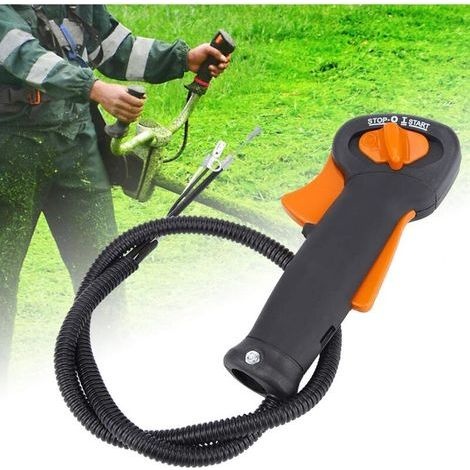 Gashebelgriff Für Stihl Rasenmäher Fs120, Fs200 Und Fs250 – Einfache Montage – Kunststoff – Länge 18,5 Cm