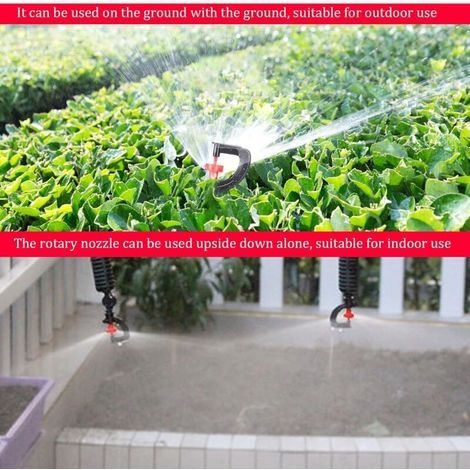 Rasensprenger, 20 Stück, Mikro-rasensprenger, 360-grad-drehsprenger, Typ G, Rasensprenger Für Garten, Gewächshaus, Rasenbewässerung