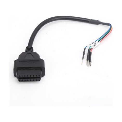 16-poliger Kabeltestadapterstecker Für Universelle Obd/obb2-verkabelung Für Autos Und Motorräder