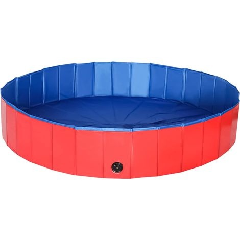 Faltbarer Hundepool (80 X 30 Cm) Für Haustiere, Großer Pvc-pool