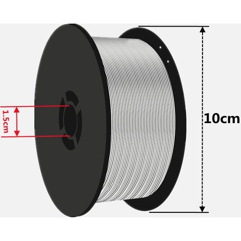 Drahtspule Für Mig/mag-schweißgeräte Ohne Schutzgaszufuhr. Durchmesser: 0,8 Mm (1 Kg).