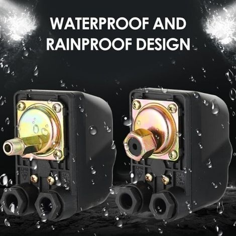 Druckregler Für Wasserpumpen, 1,0–5,0 Bar, Schutzart Ip44, Automatischer Druckregler Für Brunnen, G1/4-druckschalter