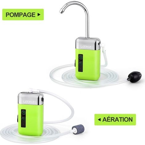 3-in-1 Tragbare Outdoor-wasserpumpe, Automatische Usb-induktionslade-wasserpumpe