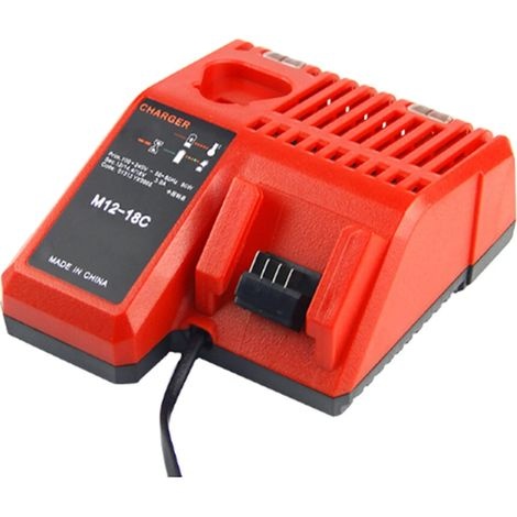 Milwaukee Doppelladegerät 12/14,4/18 V 3,0 A, Schnellladegerät Für Lithium-ionen-akkus – Eu-stecker