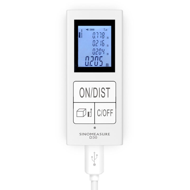 Infrarot-entfernungsmesser, Messgerät, Hochpräziser Tragbarer Laser-volumenmesser, Elektronischer Laser-lineal Für Rauminstrumente, Usb-ladefunktion, 30 M