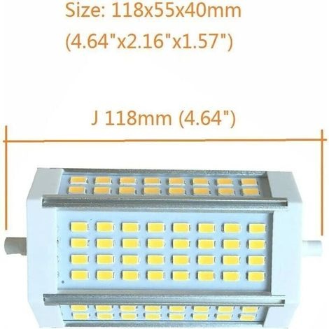 R7s 30w Dimmbare Led-lampe 3000lm 6000k 220v Spot-stehleuchte Ersatz Für Halogenlampen