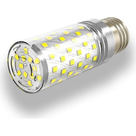 E27 Led-lampen, Kaltweiß, 12 W, 6000 K, 1400 Lm, Entspricht Einer 100-w-halogenlampe, E27-led-lampe Mit Kerzenfassung, Nicht Dimmbar, 4er-pack
