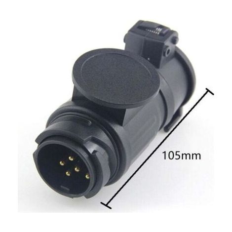 13p-auf-7p-anhängeradapter Für Standard-eurostecker-steckdose Für Anhängerkupplung, Lkw Oder Wohnwagen
