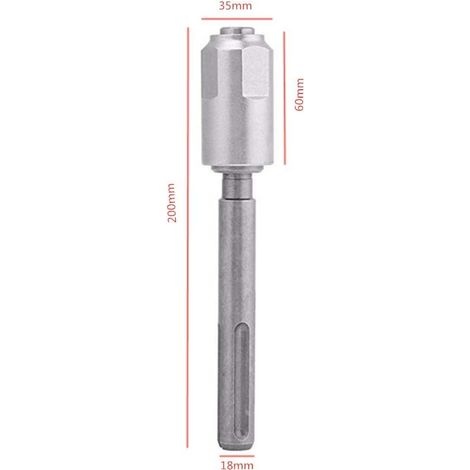 Sds Max Auf Sds Plus Adapter, Sds Plus Bohrfutter-verlängerungsadapter, Schnellwechsel-schaftwerkzeug Für Alle Gängigen Sds Max Bohrmaschinen