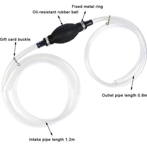 Hochleistungs-handsiphonpumpe, Infusionspumpe, Handsaugschlauch, Notfall-handpumpe Zum Absaugen Von Wasser, Öl Und Benzin, Flaschenöffner
