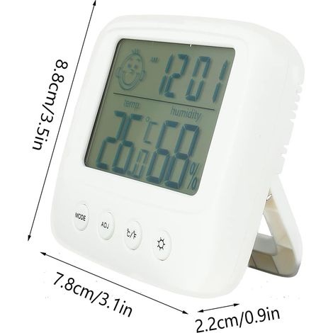 Umweltfreundliches Lcd-babyzimmerthermometer Aus Abs-kunststoff
