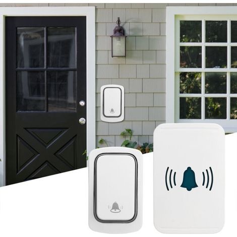 Intelligente Wlan-türklingel, Wasserdicht (ip54), 5 Lautstärkestufen, Led-anzeige, 2,4 Ghz