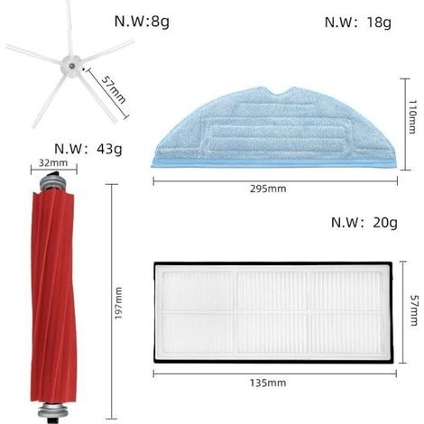 Ersatzteile Für Saugroboter-modelle S7, T7, T7s, T7plus, T7splus Und S7plus