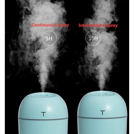Mini-auto-luftbefeuchter 220 Ml (blau)