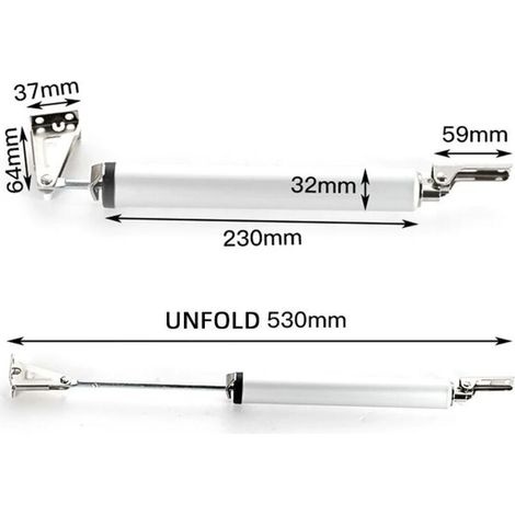 Automatischer Soft-close-türmechanismus, 90-grad-positionierungsstopp Und Dämpfereinstellung, Möbelzubehör (braun, 1 Stück).
